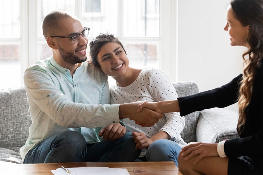 Couple buys first home with Raleigh property management company