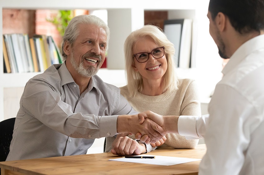 older couple with experience investing