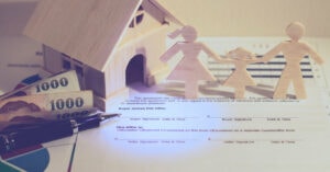 Property value contract with family and home model